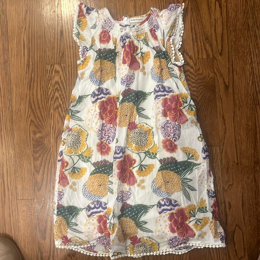 NWOT Roller Rabbit floral dress size 10